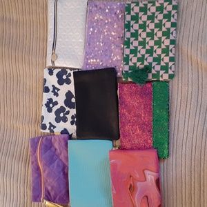Bundle of 9 Ipsy Bags